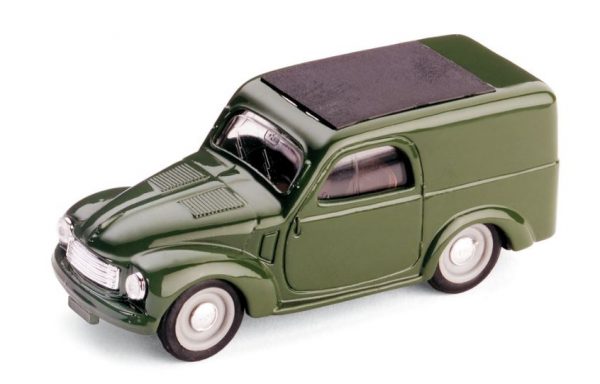 Modellino Auto Scala 1:43 Brumm FIAT 500 C 500C FURGONCINO diecast modellismo