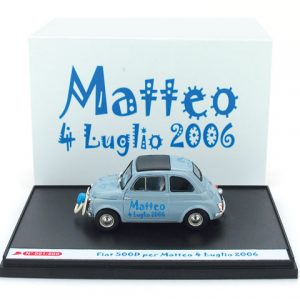 Modellino Auto Scala 1:43 Brumm FIAT 500 D MATTEO diecast modellismo statico