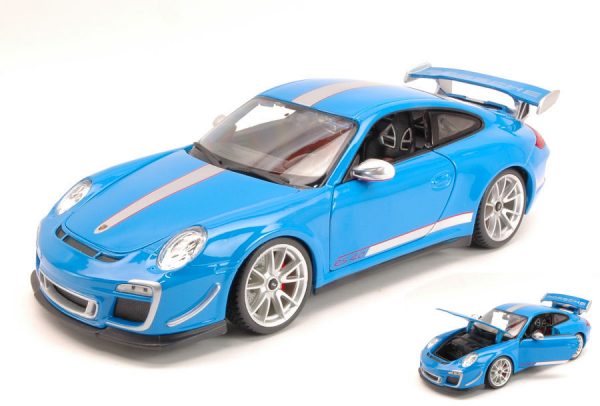 Modellino Auto Scala 1:18 Burago PORSCHE 911 GT3 RS diecast modellismo statico