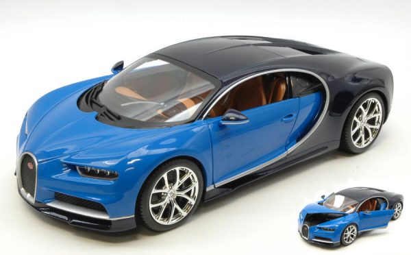 Modellino Auto Scala 1:18 Burago BUGATTI CHIRON modellismo statico diecast new