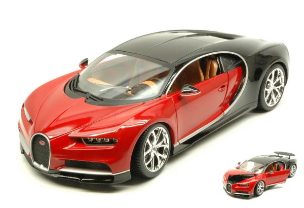 Modellino Auto Scala 1/18 Burago BUGATTI CHIRON modellismo statico diecast