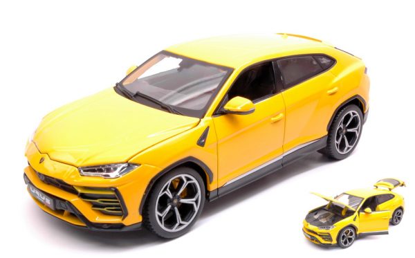 Modellino Auto Scala 1:18 Burago LAMBORGHINI URUS collezione diecast f