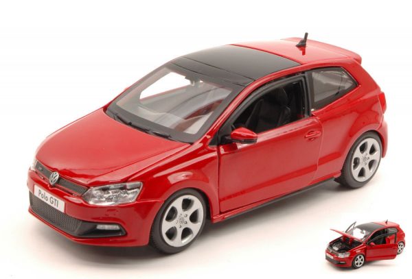 Modellino Auto Scala 1:24 Burago VW POLO GTI M5 diecast modellismo statico new