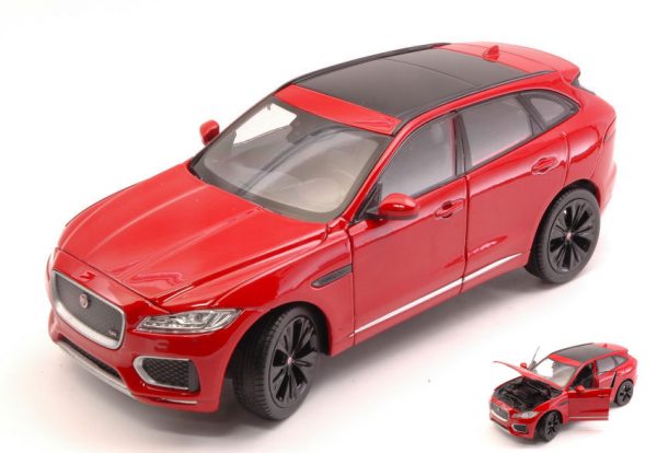 Modellino Auto Scala 1:24 Welly JAGUAR F-PACE diecast modellismo statico coche