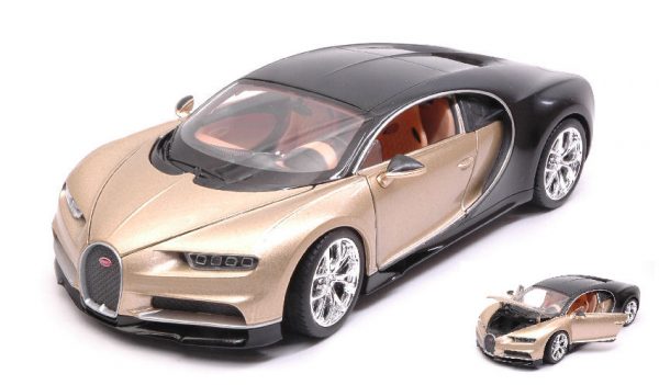 Modellino Auto Scala 1/24 Welly BUGATTI CHIRON diecast modellismo statico .