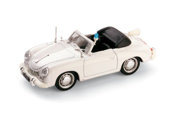 Modellino auto Scala 1:43 Brumm PORSCHE 356 POLIZIA OLANDESE diecast modellismo