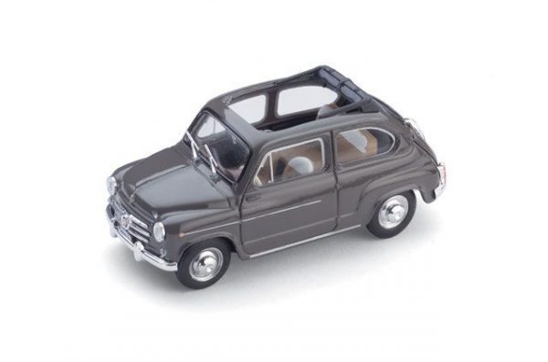 Modellino Auto Scala 1:43 Brumm FIAT 600D 600 D epoca diecast modellismo cabrio