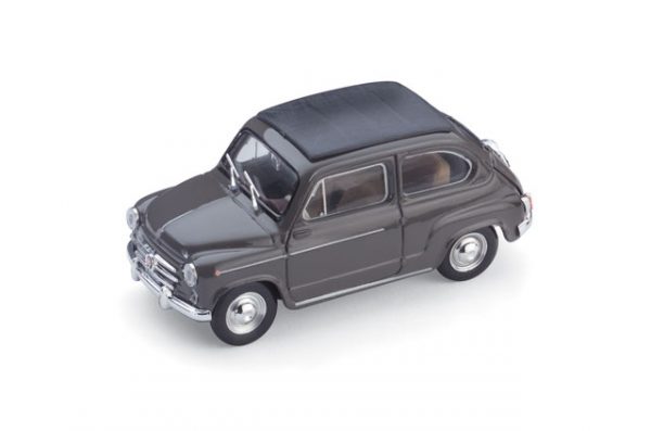 Modellino Auto Scala 1/43 Brumm FIAT 600 D 600D EPOCA diecast modellismo