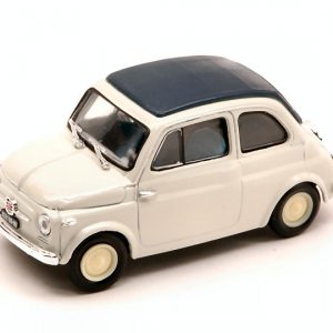 Modellino Auto Scala 1:43 Brumm FIAT 500 diecast modellismo statico bianco epoca