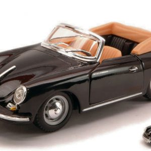 Modellino Auto Scala 1:24 Burago PORSCHE 356 B CABRIOLET diecast modellismo