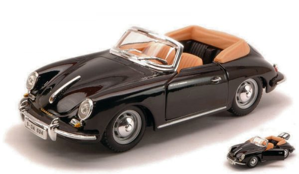 Modellino Auto Scala 1:24 Burago PORSCHE 356 B CABRIOLET diecast modellismo