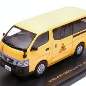 Modellino Auto Scala 1:43 Ebbro NISSAN NV350 CARAVAN SCHOOL BUS diecast