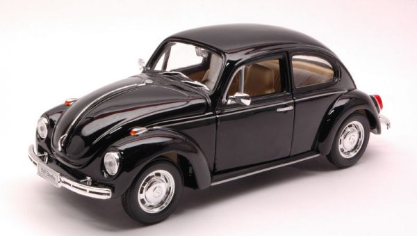 Modellino Auto Scala 1/24 Welly VW BEETLE maggiolino diecast epoca modellismo