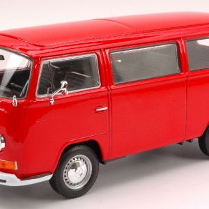 Modellino Auto Scala 1:24 VW T2 T1 VAN BUS van modellismo statico coche diecast
