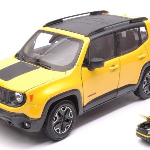 Modellino Stradali Scala 1:24 Welly JEEP RENEGADE diecast modellismo statico new