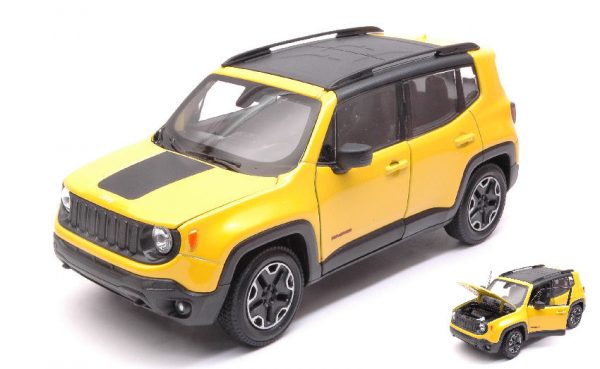 Modellino Stradali Scala 1:24 Welly JEEP RENEGADE diecast modellismo statico new