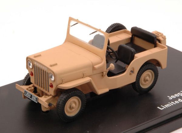 Modellino Auto Scala 1:43 JEEP WILLYS CJ3B diecast modellismo collezione