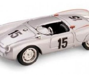 Modellino Auto scala 1:43 diecast Brumm PORSCHE 550 RS AVUS 55 modellismo coche