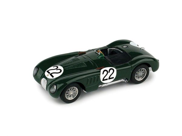 Modellino Auto scala 1:43 diecast Brumm JAGUAR N.22 modellismo collezione coche