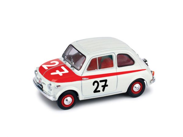 Modellino Auto scala 1:43 diecast Brumm FIAT 500 SPORT N.27 modellismo coche