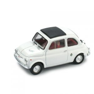 Modellino Auto scala 1:43 diecast Brumm FIAT 500 595 SS epoca bianca bianco