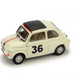 Modellino Auto scala 1:43 diecast Brumm FIAT 500 VALLELUNGA modellismo epoca