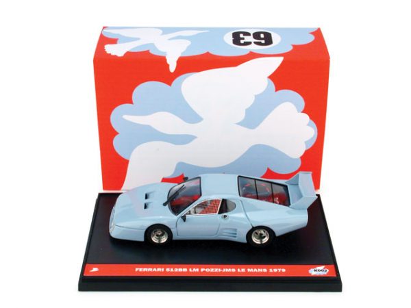 Modellino Auto scala 1:43 diecast Brumm FERRARI 512 BB SCUDERIA LM modellismo