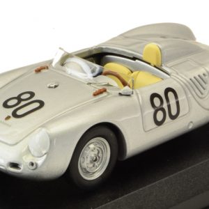 Modellino Auto scala 1:43 diecast Best Model PORSCHE 550 RS TARGA FLORIO