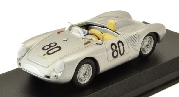 Modellino Auto scala 1:43 diecast Best Model PORSCHE 550 RS TARGA FLORIO