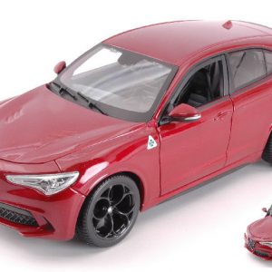 Modellino Auto scala 1:24 diecast Burago ALFA ROMEO STELVIO modellismo nuovi
