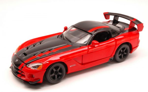 Modellino Auto scala 1:24 diecast Burago DODGE VIPER SRT 10 ACR modellismo