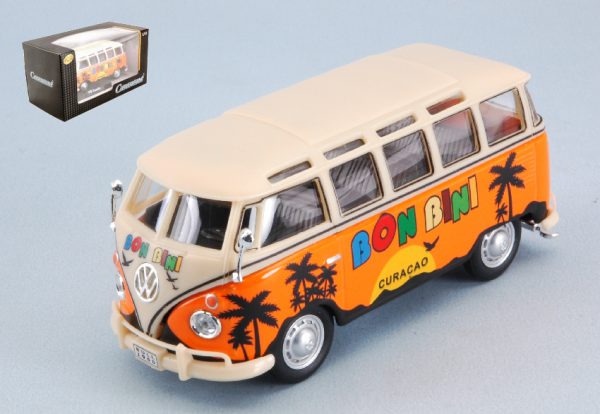 Modellino Auto scala 1:43 diecast VW T1 bus van SAMBA modellismo coche nuovo