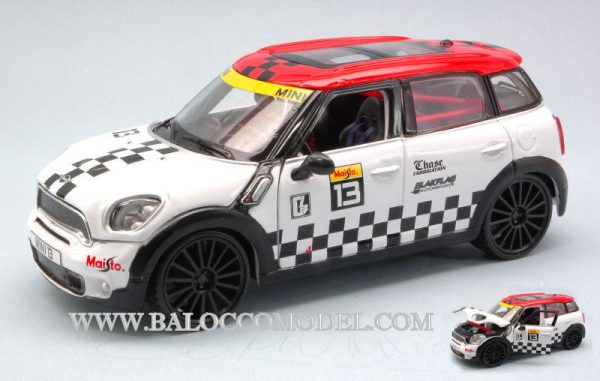 Modellino auto Tuning diecast Maisto MINI COUNTRYMAN scala 1:24 modellismo coche