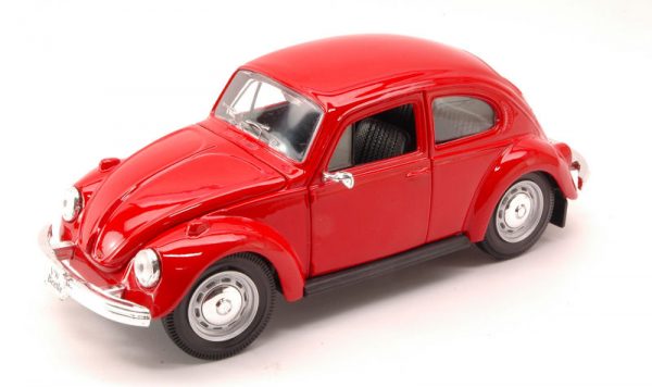 Modellino Auto scala 1:24 diecast VW MAGGIOLINO beetle kafer modellismo epoca