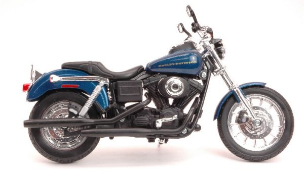 Modellino Moto diecast Maisto HARLEY DAVIDSON DYNA SUPER GLIDE SPORT  1:12