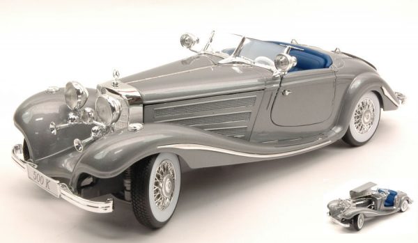 Modellino Auto Epoca diecast Maisto MERCEDES 500 scala 1:18 modellismo coche