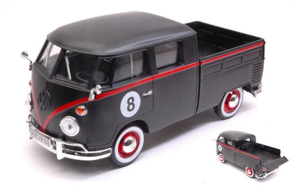 Modellino Auto scala 1:24 diecast VW TYPE 2 T2 T1 PICK UP BUS VAN modellismo new