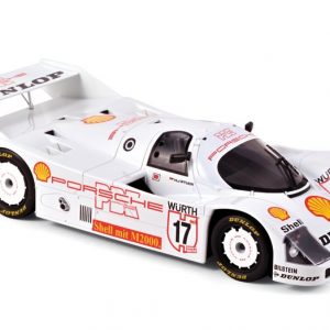 Modellino Auto scala 1:18 diecast Norev PORSCHE 962 NURBURGRING STUCK