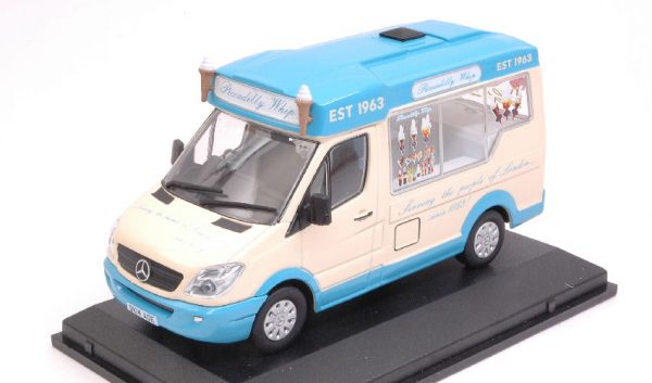 modellino auto pubblicitari commerciali diecast Oxford MERCEDES SPRINTER 1:43