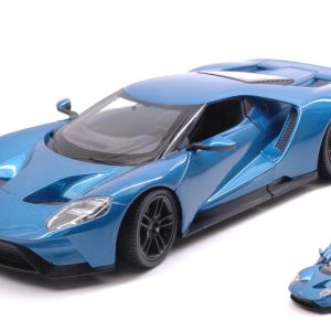 Modellino Auto scala 1:24 diecast Welly FORD GT miniature modellismo collezione