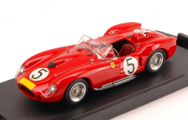 Modellino Auto Competizione scala 1:43 Bang diecast FERRARI 250 TR N.5 4th 1000 KM NURBURGRING  MUSSO-HILL