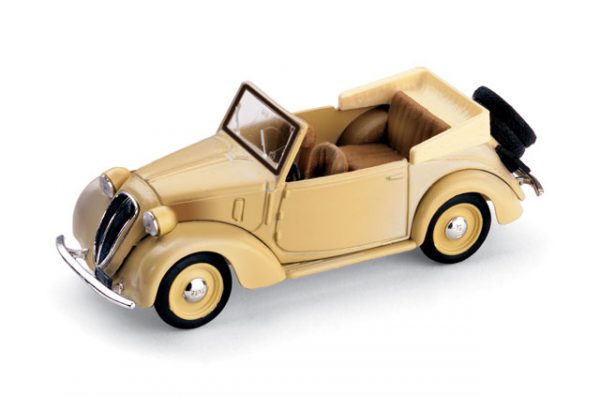 Modellino Auto d'Epoca diecast Brumm FIAT 1100 (508C) CABRIOLET COLONIALE 1937