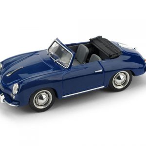 Modellino auto scala 1:43 Brumm  PORSCHE 356 CABRIOLET APERTA  SPECIAL COLOR ROYAL E modellismo diecast collezione