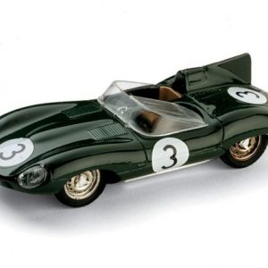 Modellino Auto Competizione scala 1:43 Brumm diecast JAGUAR D TYPE N.3 ACCIDENT LM  J.FAIRMAN-K.WHARTON