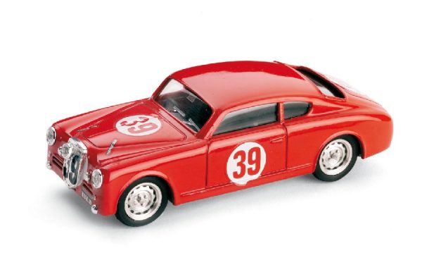 Modellino Auto Competizione scala 1:43 Brumm diecast LANCIA AURELIA B20 N.39 6th LE MANS  L.VALENZANO-