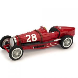 Modellino Formula 1 diecast Brumm BUGATTI TIPO 59 T.NUVOLARI 1934 N.28 3rd MONACO GP