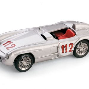 Modellino Auto Competizione scala 1:43 Brumm diecast MERCEDES 300 SLR N.112 2nd TARGA FLORIO  J.M.FANGIO-K.KLING