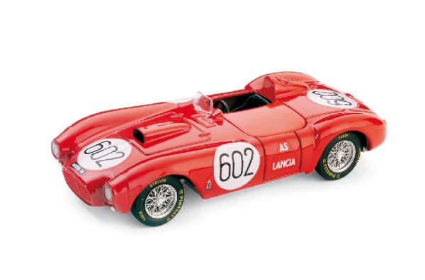 Modellino Auto Competizione scala 1:43 Brumm diecast LANCIA D 24 N.602 WINNER MILLE MIGLIA  A.ASCARI
