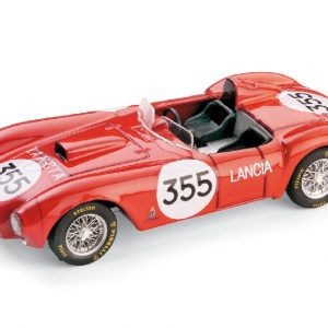 Modellino Auto Competizione scala 1:43 Brumm diecast LANCIA D 24 N.355 WINNER TARGA FLORIO  P.TARUFFI