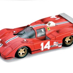 Modellino Auto Competizione scala 1:43 Brumm diecast FERRARI 512 M N.14 DNF WATKINS GLEN S.POSEY-R.BUCKNUM